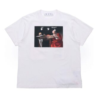 Caravaggio Over Tee “White”