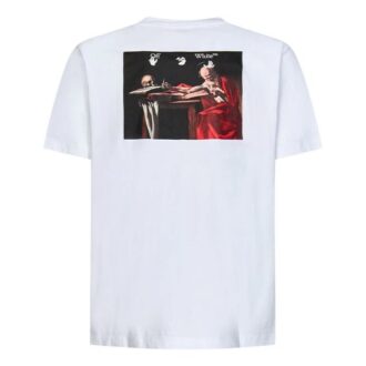 Caravaggio Paint Slim Tee “White Black”