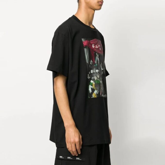 Caravaggio Painting Arrows Short Sleeve