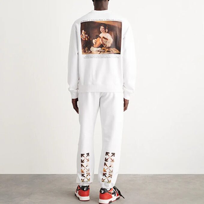 Caravaggio-print Cotton Sweatshirt FW22