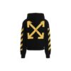 Caravaggio Print Hoodie “Black Yellow”