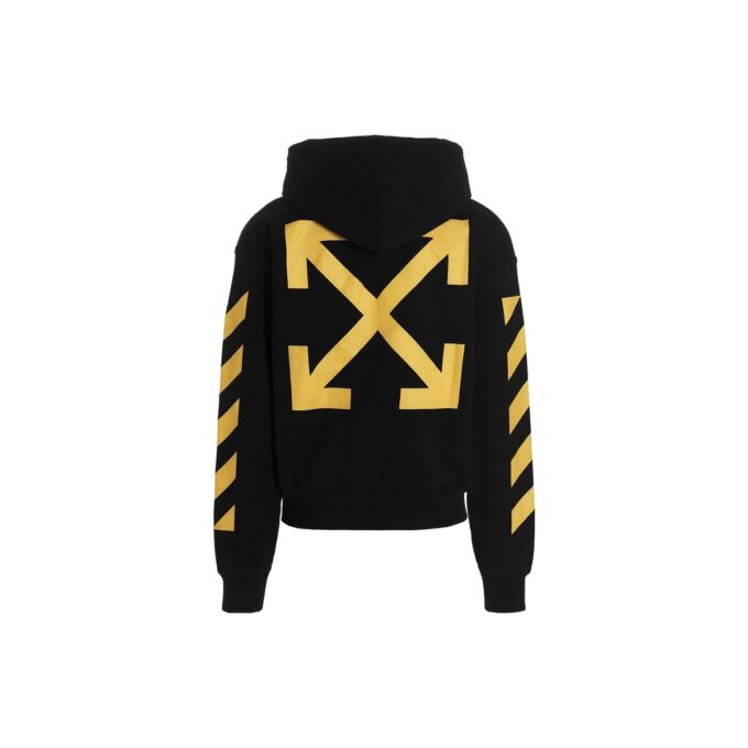 Caravaggio Print Hoodie “Black Yellow”