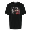 Caravaggio Short-Sleeve Over Tee “Black/Red”