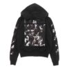 Caravaggio Square Slim Zip Hoodie “Black/Multicolor”