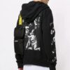 Caravaggio Square Slim Zip Hoodie “Black/Multicolor”