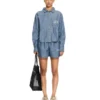 Chambray Denim Pajama Shirt