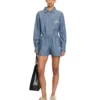 Chambray Denim Pajama Shorts