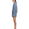 Chambray Denim Pajama Shorts