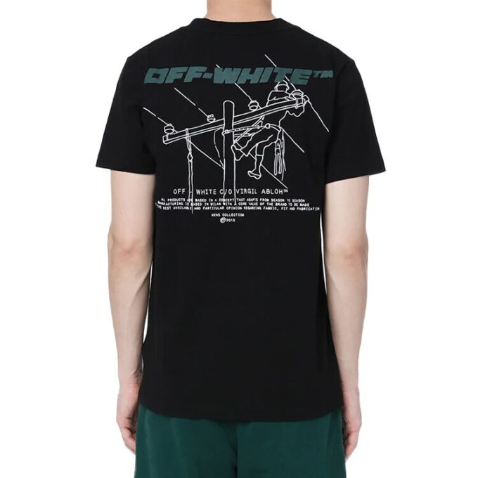 Character Alphabet Long Sleeves Black