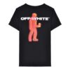 Character Earth Printing T-Shirt “Black Red”