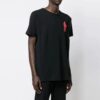 Character Earth Printing T-Shirt “Black Red”