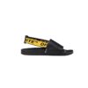 Character Slippers Fashion Sandals Black Yellow