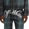 Check Jacqaurd Slim Relax Jeans