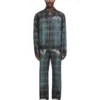 Check Jacquard Skate Coach Denim Jacket