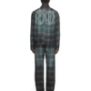 Check Jacquard Skate Coach Denim Jacket