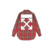 check shirt Men’ s Tartan Shirt Red
