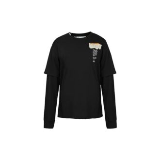 Chest Micro Mark Long Sleeves Black