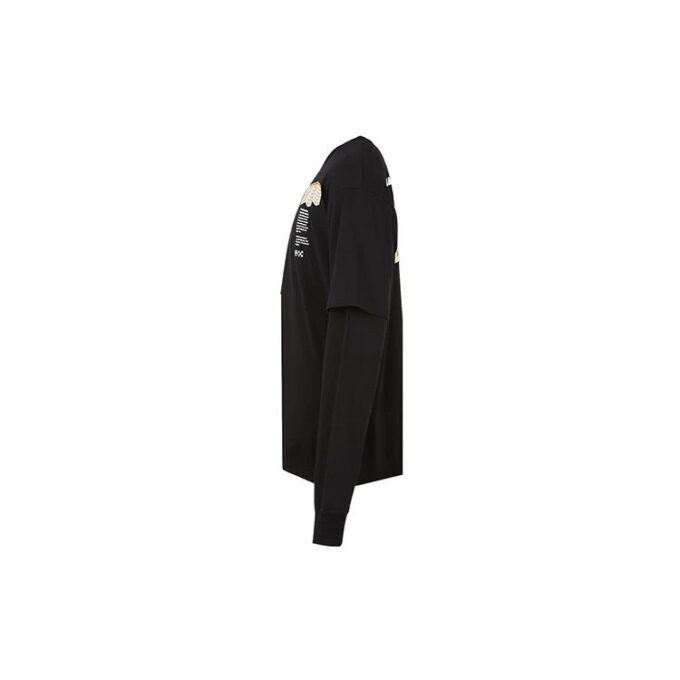 Chest Micro Mark Long Sleeves Black