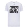 Chest Printing Short Sleeve White
