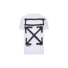 Chest Printing Short Sleeve White
