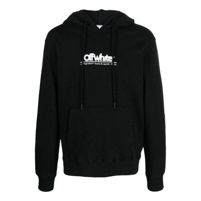 Chunky Logo Hoodie “Black”
