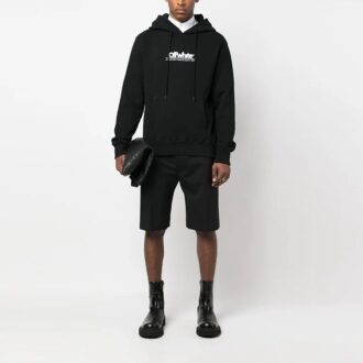 Chunky Logo Hoodie “Black”