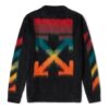 Classic Arrow Logo Printing Pullover Knit Black