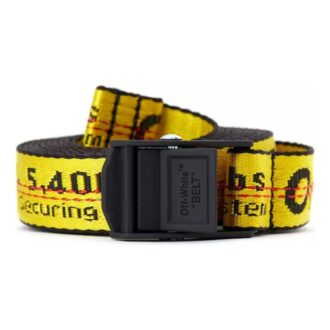 Classic Industrial Style Automatic Buckle Belt Yellow width2.5cm