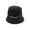 Classic LOGO Printing Fisherman’ s hat Black