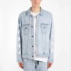 Classic Printing Jacket Denim Ordinary Version Blue
