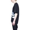 Climbing new Heights print Printing Men Loose Black