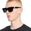 Clip On Dark Grey Lens Sunglasses