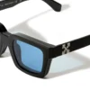 Clip On Light Blue Lens Sunglasses