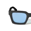 Clip On Light Blue Lens Sunglasses