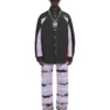 Color Block Military Overshirt