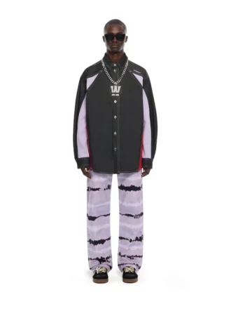 Color Block Military Overshirt