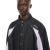 Color Block Military Overshirt