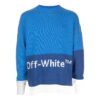 Color Block Off Crewneck