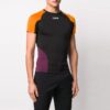 Colorblock Sports Short Sleeve Slim Fit Version Black