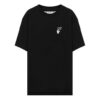 Comfort Loose Crewneck Short Sleeve Unisex Black