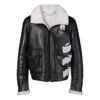 Cortex Splicing Lapel Black Jacket