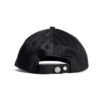 Cotton Applique Peaked cap Black