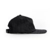 Cotton Applique Peaked cap Black