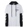 Cotton Classic Minimalistic Design Black White Colorblock