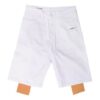 Cotton Logo Printing Casual Shorts White