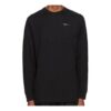 Cotton Logo Printing Long Sleeves Black