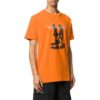 Cotton Printing Short Sleeve Orange