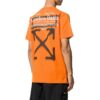 Cotton Printing Short Sleeve Orange