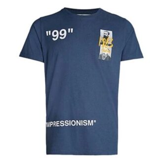 Cotton Short Sleeve Mens Logo Normal Fit