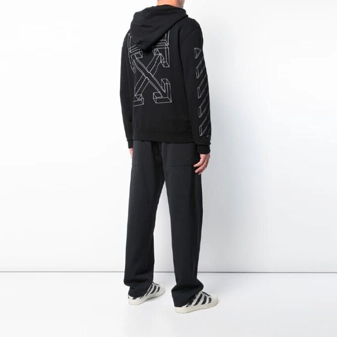 COVIRGIL ABLOH Print Men’ s Normal Size Black